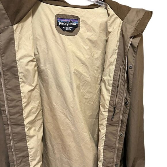 Vintage Men's‎ Patagonia Rain/Winter Jacket Size XL Tan Unique Wonderful Brand - Picture 9 of 11